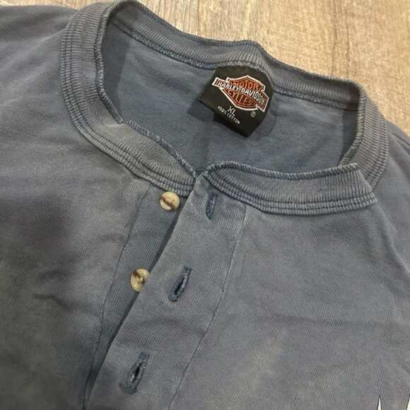 Vintage Harley Davidson Bundle of 2 Single Stitch 90s Shirts - Picture 6 of 12